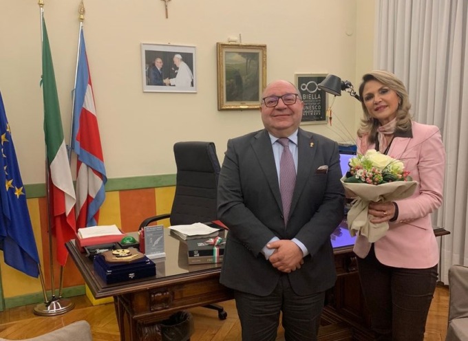 Il primo incontro tra il sindaco Corradino e il nuovo Prefetto