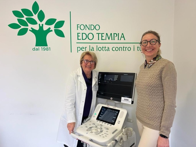 Un ecografo per gli ambulatori grazie alla generosità della famiglia Panizza