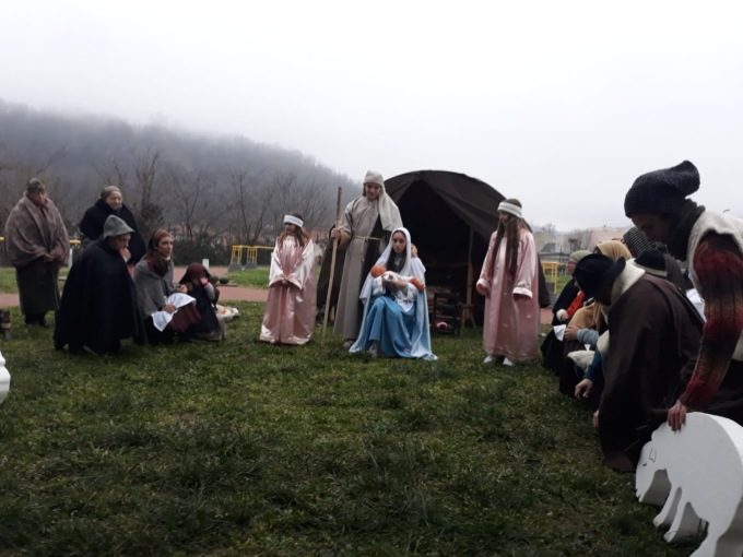 Mongrando, la tradizione del Presepe del Vallino – LE FOTO