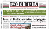Eco di Biella in edicola oggi con tante notizie e approfondimenti esclusivi