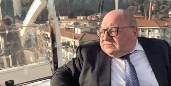 Chiude oggi la ruota panoramica di Biella