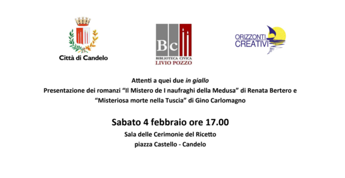 Attenti a quei due in giallo, l’evento letterario di Candelo