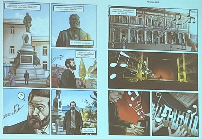 “Nuvolosa” e il fumetto con Quintino Sella