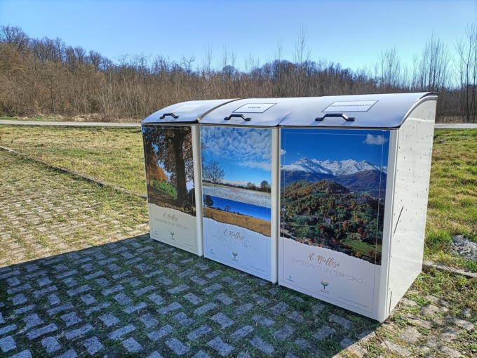 A Candelo arrivano le isole ecologiche con i paesaggi del biellese