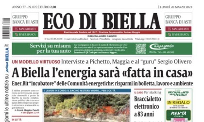 Eco di Biella in edicola con tante notizie e approfondimenti esclusivi