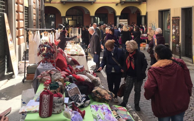 Successone per mercatino di Riva