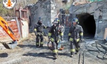Bombola di acetilene scatena un incendio in galleria a La Thuile
