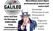 "We want you!", il Galileo di Biella cerca personale