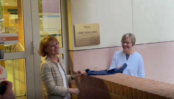 La biblioteca di Città studi intitolata a Luigi Squillario