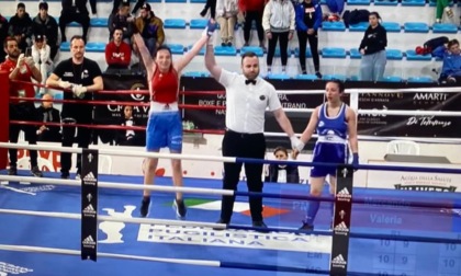 La biellese Valeria Mercando di Pugilistica Biella Boxe vince il titolo italiano della sua categoria