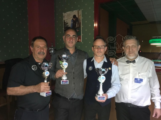 Paolo Crescenzio vince i campionati di biliardo di Biella/Vercelli al Ghost di via Trieste