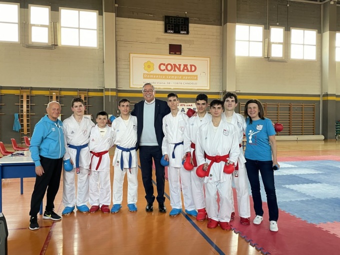Un torneo di karate a Candelo: la reazione del sindaco Gelone