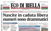 Eco di Biella in edicola oggi con tante notizie e approfondimenti esclusivi