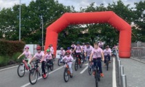 In 300 per l'onda di solidarietà della Pedalata in Rosa