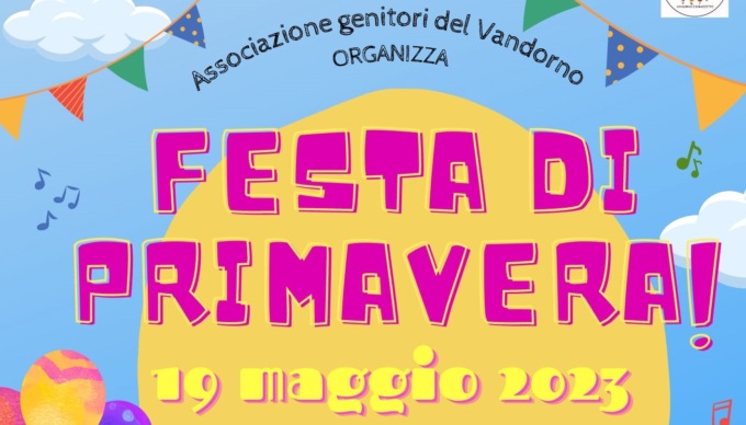 Festa di Primavera venerdì alla scuola primaria Carducci del Vandorno