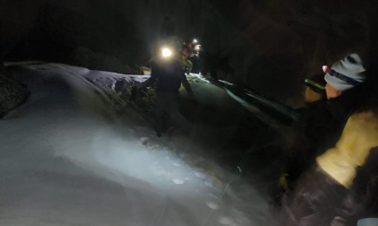 Cinque escursionisti bloccati in Val Pellice