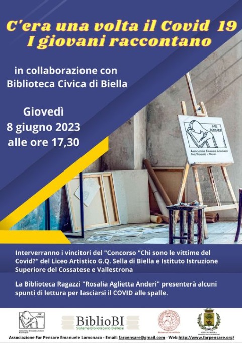“C’era una volta il Covid-19”: in arrivo l’evento in cui sarà narrata la pandemia dal punto di vista dei giovani