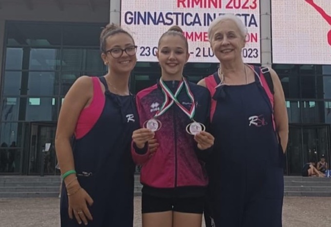 Rhythmic School: Alessia Botto Steglia e Ilaria Giabardo nuove campionesse d’Italia
