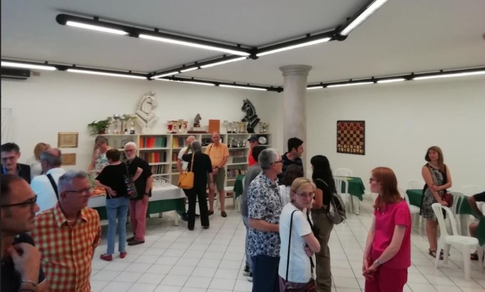 Inaugurata a Biella la nuova sede dello Scacchi Club Valle Mosso