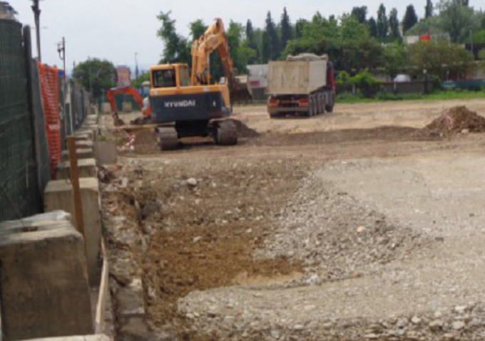 Cossato: area Ex Tricot-Caravel, aperto il cantiere