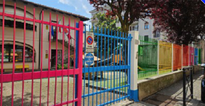 Infanzia Riva Villa Petiva: cancellata arcobaleno, lavoro di squadra