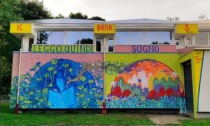"Leggo quindi sogno": terminato il murales sulla facciata della Marconi
