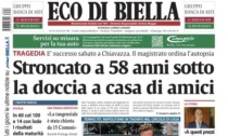 Eco di Biella in edicola oggi con tante notizie e approfondimenti esclusivi