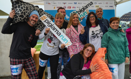 La Pigiama Run a Biella per aiutare i bambini malati di tumore