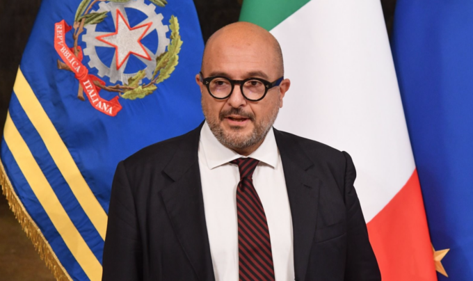 Il Ministro della Cultura Sangiuliano oggi a Biella
