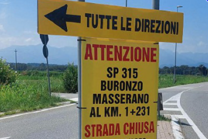 Castelletto Cervo: Incominciati i lavori al ponte chiuso sulla Provinciale 315