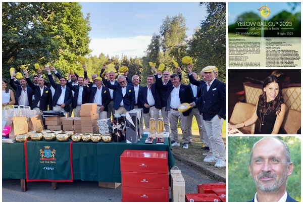 Oggi (sabato 8 luglio) la 25ª edizione della Yellow Ball Cup di Golf a Le Betulle di Magnano
