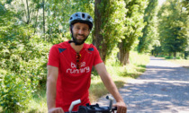 Valle: in bici anche a Biella il potenziale sfidante Pd di Cirio