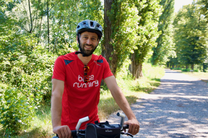 Valle: in bici anche a Biella il potenziale sfidante Pd di Cirio