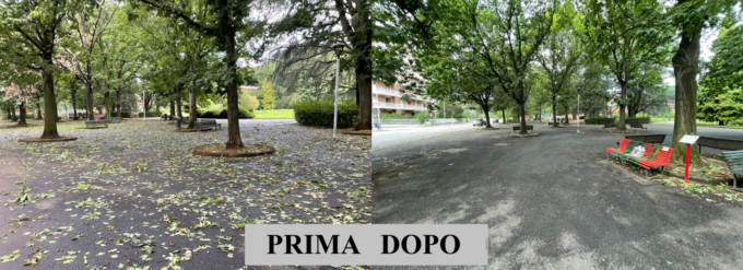 I Giardini Arequipa ripuliti dopo il maltempo