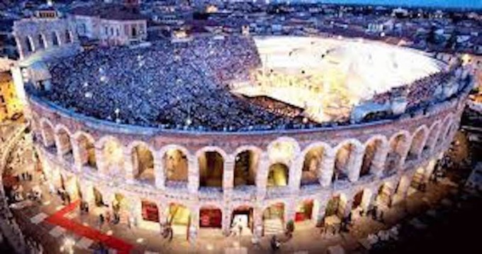 I non vedenti all’Arena di Verona