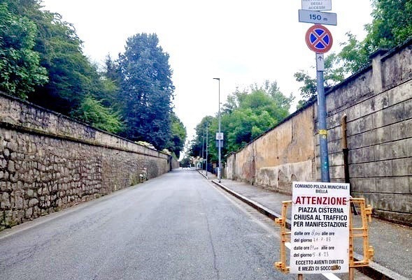 Il Piazzo chiuso al traffico per il Congresso internazionale dei Sarti