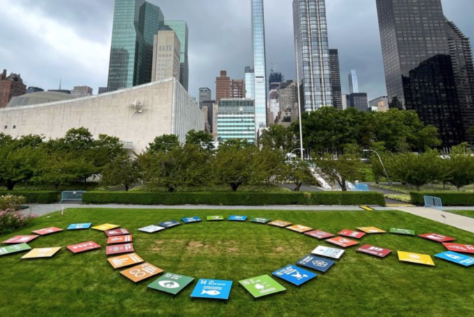 Il Terzo Paradiso di Pistoletto alle Nazioni Unite di New York