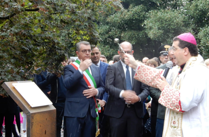 Cossato: il parco comunale dello Strobeto intitolato a Paolo Lavino