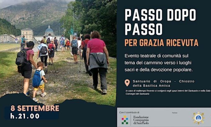 Venerdì a Oropa l’opera “Passo dopo passo per grazia ricevuta”