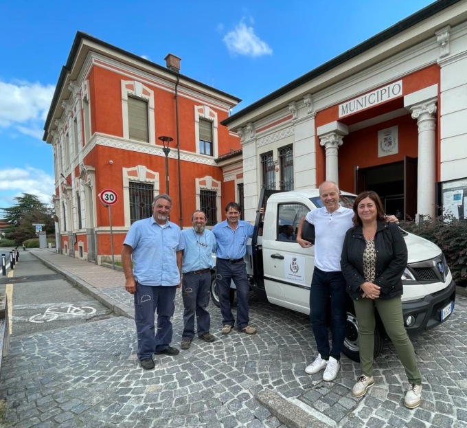 Gaglianico, acquistato nuovo mezzo per le manutenzioni nel paese