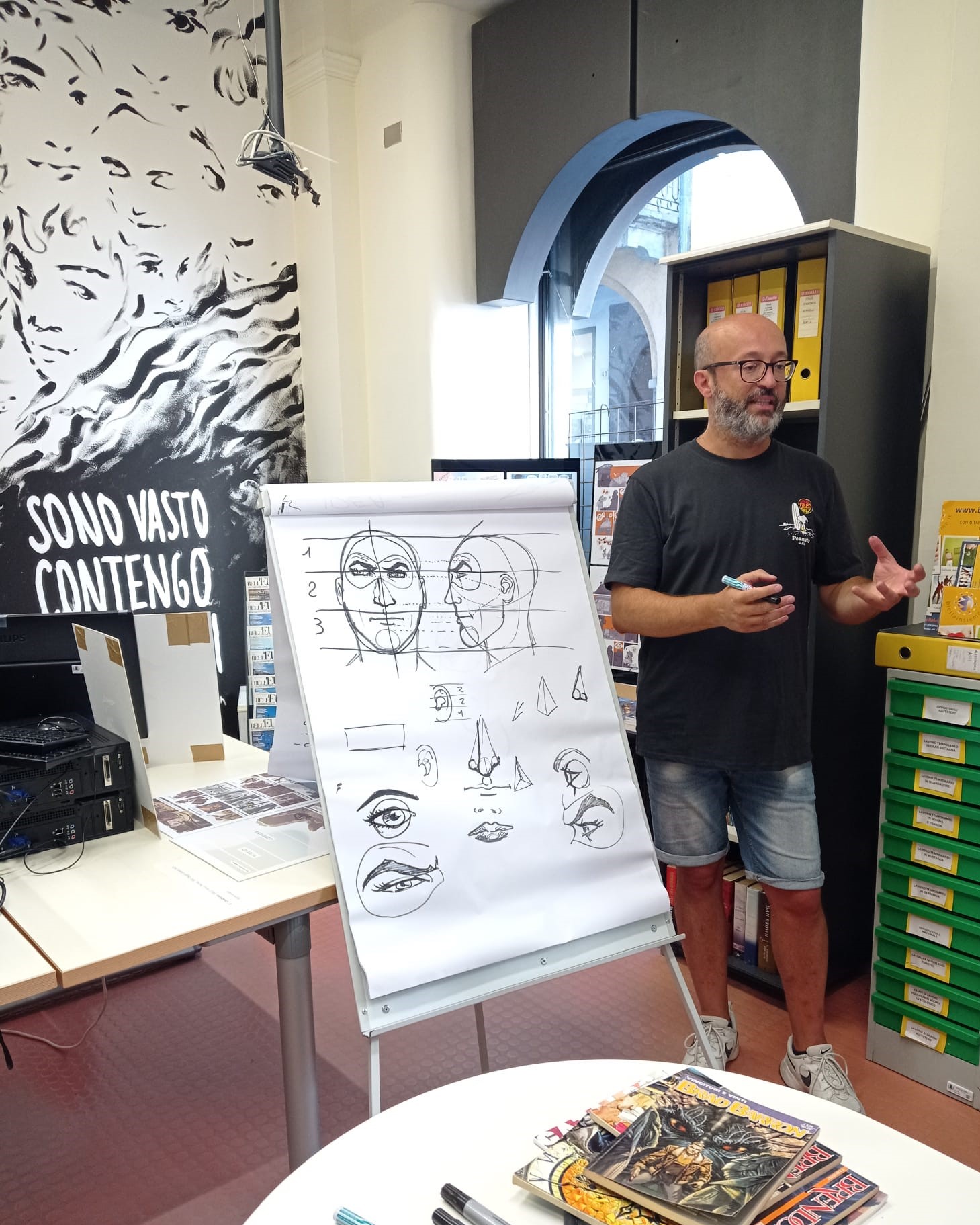 Laboratorio di fumetto allo "Gnomi-Con"