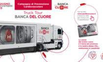 Biella, visite cardiologiche gratuite per tutti i cittadini con Truck Tour Banca del Cuore