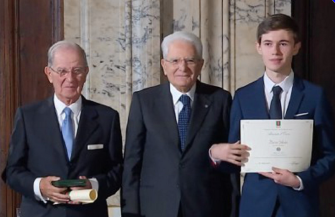 Due biellesi premiati da Mattarella