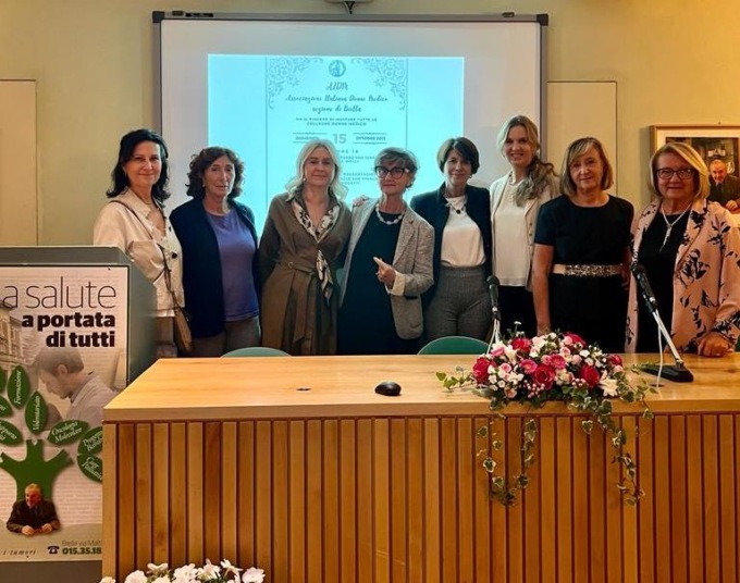 Anna Nelva primo presidente della neonata Associazione donne medico di Biella