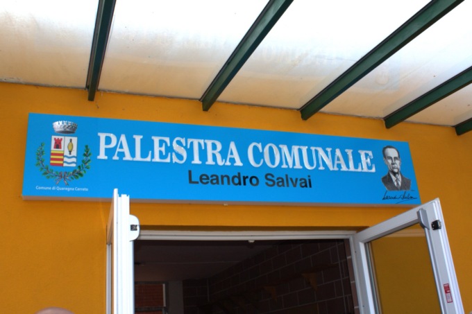 Inaugurata la palestra «Leandro Salvai»