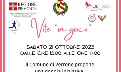 Vite "in gioco", doppia iniziativa del Comune di Verrone: nuovo parco giochi e prevenzione dei tumori