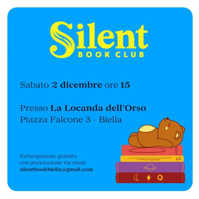 Arriva l’ultimo incontro del Silent Book Club 2023