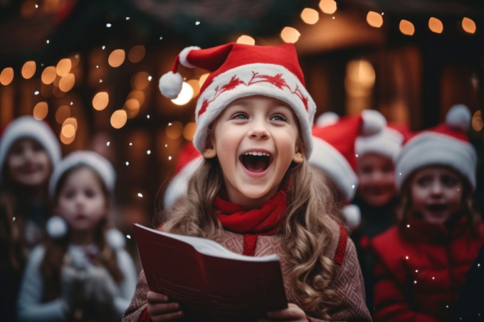 Caro Babbo Natale la canto per bene!