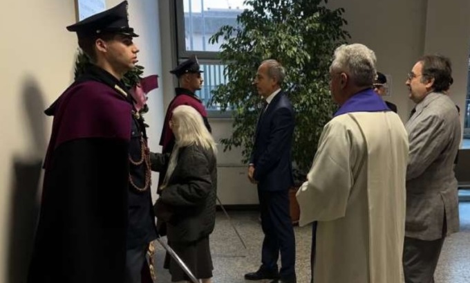 Polizia di Biella commemora i propri caduti. Omaggio a Francesco Cusano