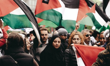 Manifestazione a sostegno della Palestina oggi a Biella
